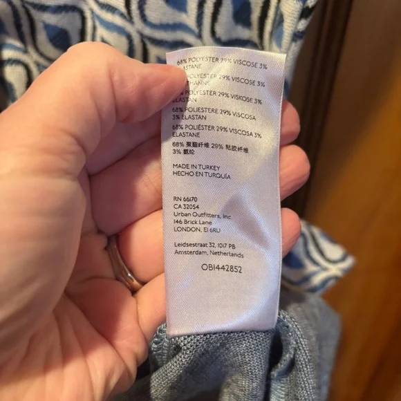 Urban Outfitters Arlo Zip Up Mini Dress Medium - Picture 6 of 6